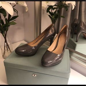 Cole Haan Nike AIR Patent Platform Pumps